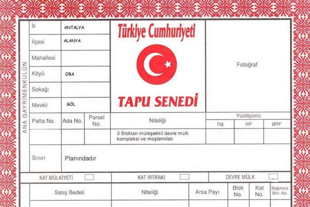 What is TAPU in Turkey, and why do you need it