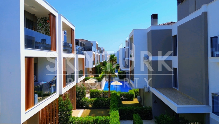 Ready to move apartments with panoramic views in Cesme, Izmir - Ракурс 5