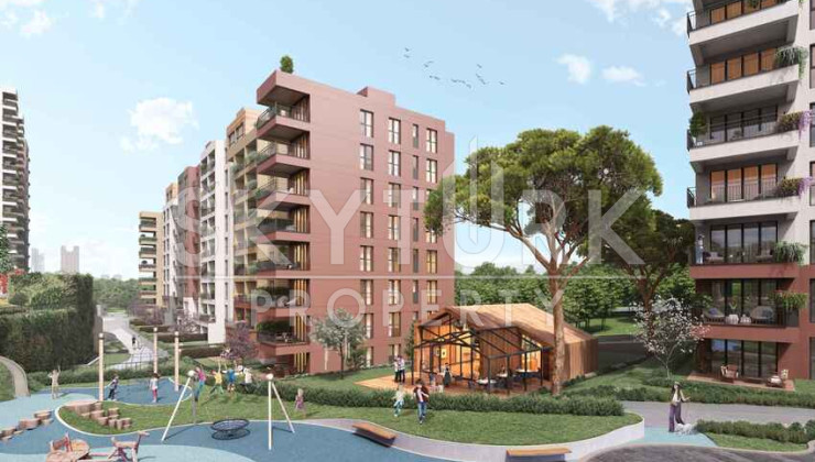 Жилой комплекс с зеленой концепцией в районе Аташехир, Стамбул - Ракурс 5