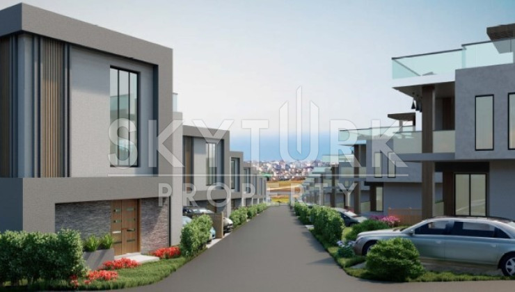 Ready to move villas with sea views in Buyukcekmece, Istanbul - Ракурс 5