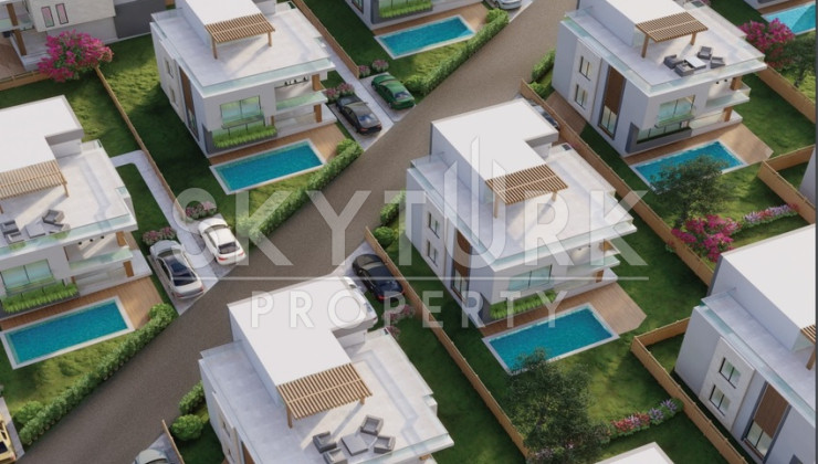 Ready to move villas with sea views in Buyukcekmece, Istanbul - Ракурс 9