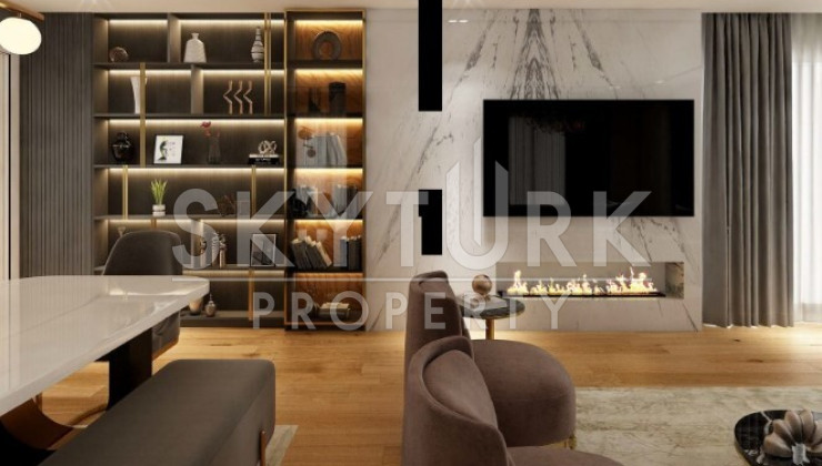 Ready to move villas with sea views in Buyukcekmece, Istanbul - Ракурс 11