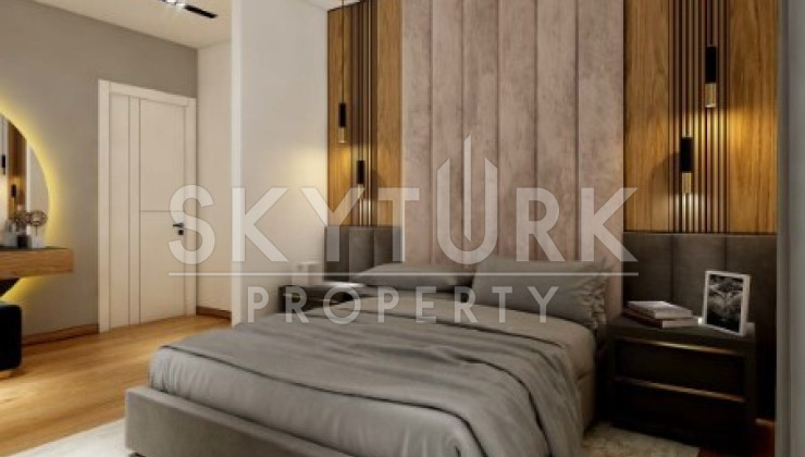 Ready to move villas with sea views in Buyukcekmece, Istanbul - Ракурс 15