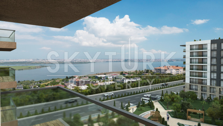 Residential complex with lake views in Avcilar, Istanbul - Ракурс 12