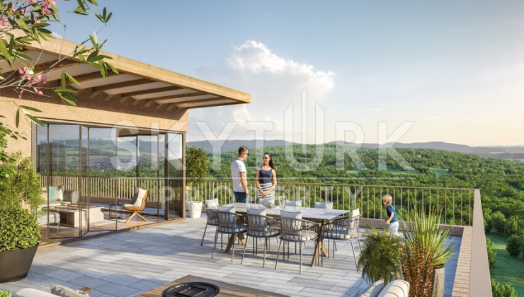 Luxury apartments with forest views in Gökturk, Istanbul - Ракурс 1