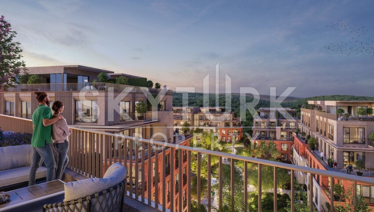 Luxury apartments with forest views in Gökturk, Istanbul - Ракурс 4