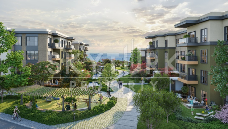Apartments with sea views in Pendik area, Istanbul - Ракурс 1