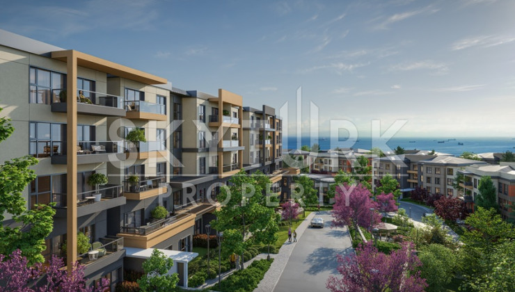 Apartments with sea views in Pendik area, Istanbul - Ракурс 7