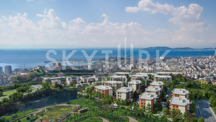 Apartments with sea views in Pendik area, Istanbul - Ракурс 9