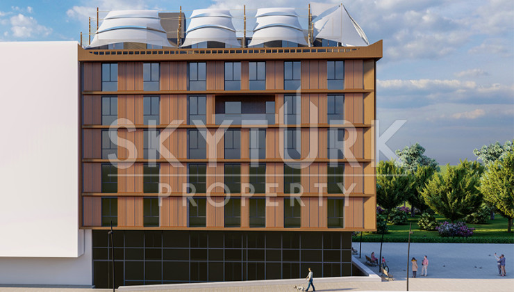 Turnkey apartments with guaranteed investment opportunities in Besiktas, Istanbul - Ракурс 2