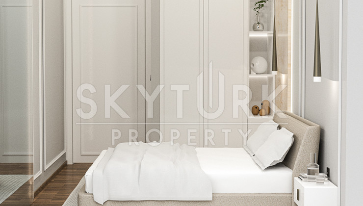 Turnkey apartments with guaranteed investment opportunities in Besiktas, Istanbul - Ракурс 5