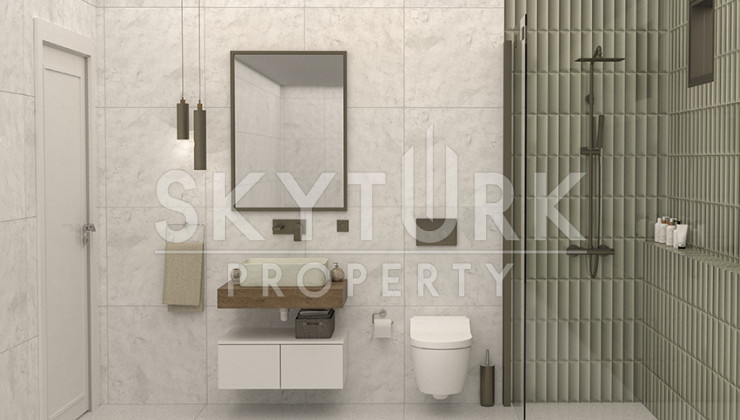 Turnkey apartments with guaranteed investment opportunities in Besiktas, Istanbul - Ракурс 7