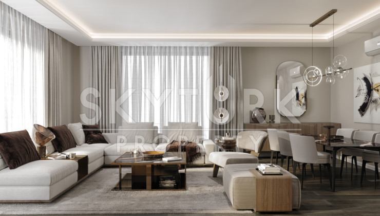 Apartments with smart home system in Pendik area, Istanbul - Ракурс 14