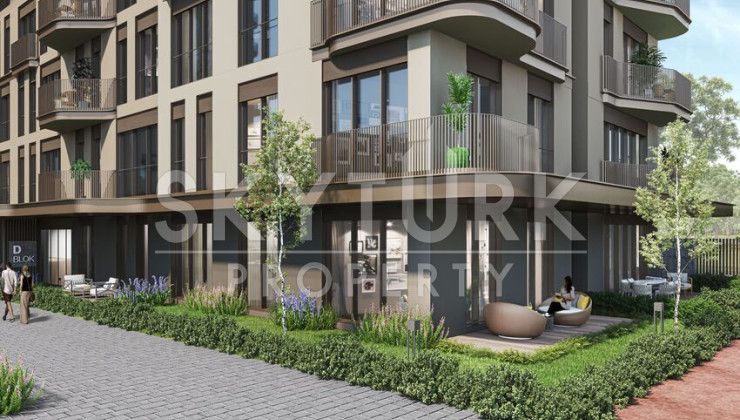 Spacious apartments with forest views in Sariyer, Istanbul - Ракурс 7
