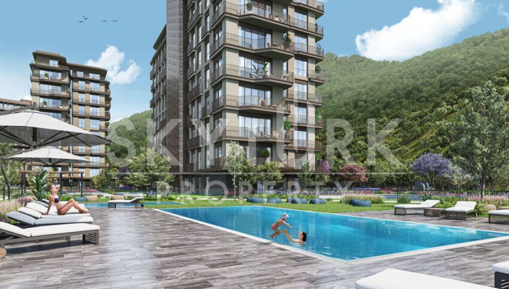 Spacious apartments with forest views in Sariyer, Istanbul - Ракурс 9