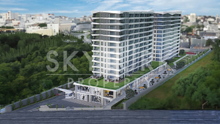 Современный жилой комплекс с удобной локацией в районе Багджылар, Стамбул - Ракурс 2