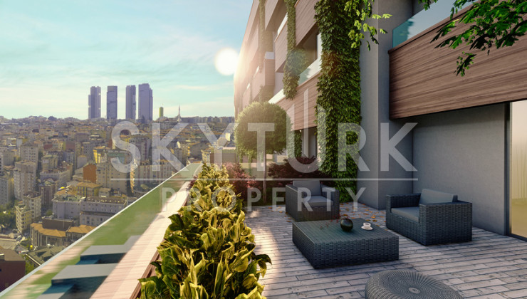 Designer apartments from a world-class architect in the very center of Istanbul, Kagithane - Ракурс 6