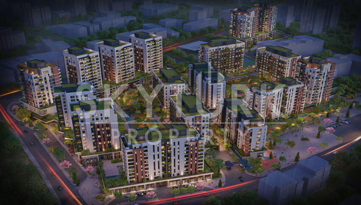 New apartments near the metro in Bagcilar, Istanbul - Ракурс 12