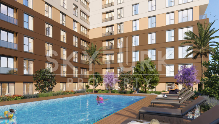 Новые квартиры с беспроцентной рассрочки в районе Зейтинбурну, Стамбул - Ракурс 7