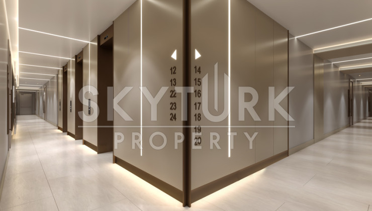 Новые квартиры с беспроцентной рассрочки в районе Зейтинбурну, Стамбул - Ракурс 10