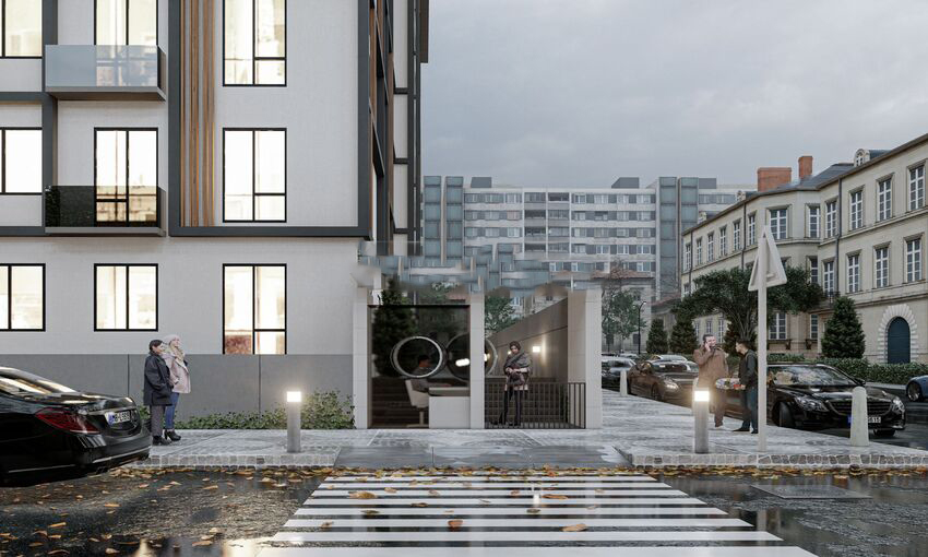 Современные апартаменты с приемлемыми ценами в районе Бахчелиэвлер, Стамбул - Ракурс 8