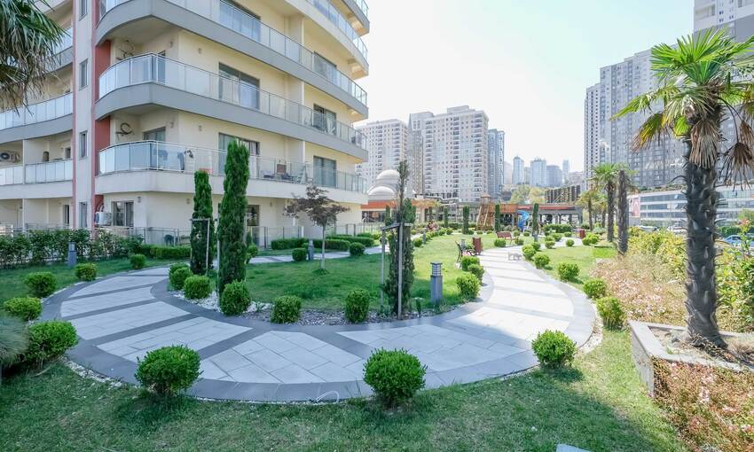 Апартаменты с видом на море готовые к переезду в районе Эсеньюрт, Стамбул - Ракурс 8
