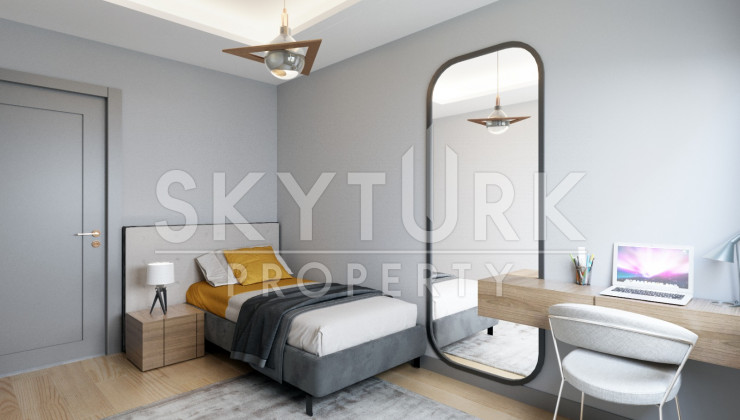 Жилой комплекс в районе Кючюкчекмедже, Стамбул - Ракурс 21