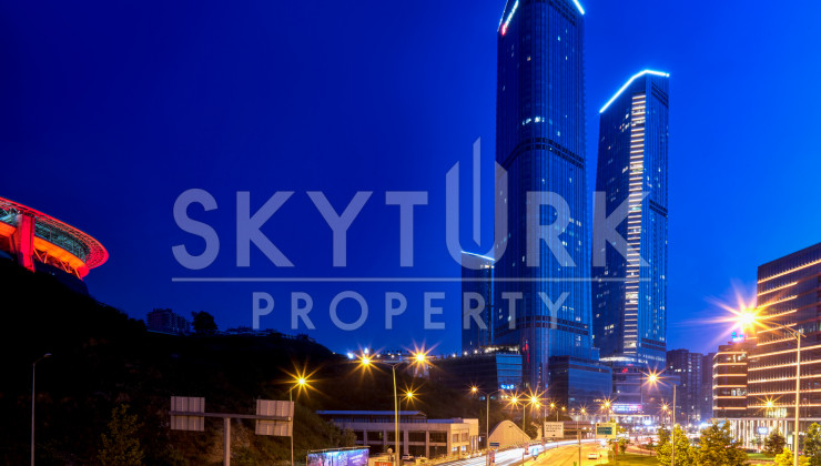 Резиденция-небоскрёб в районе Сарыер, Стамбул - Ракурс 3