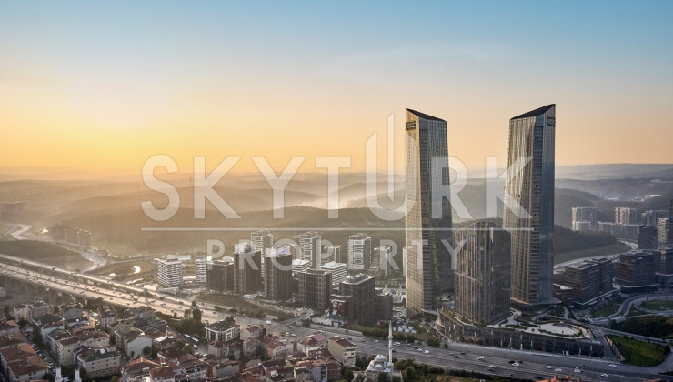 Резиденция-небоскрёб в районе Сарыер, Стамбул - Ракурс 11
