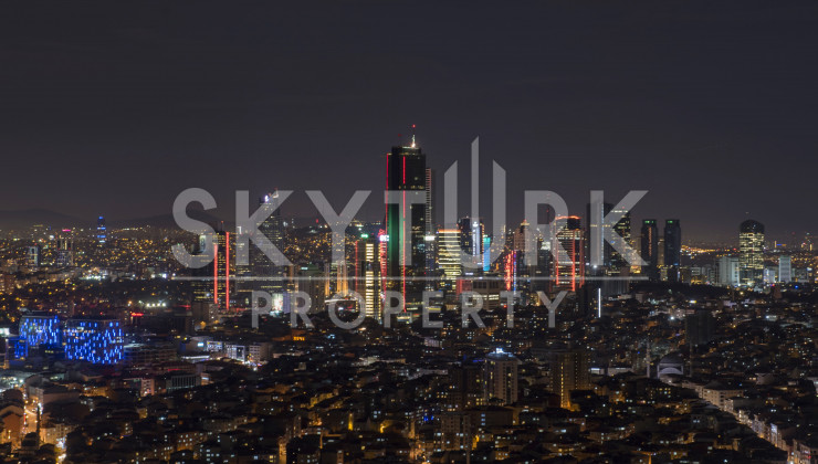 Резиденция-небоскрёб в районе Сарыер, Стамбул - Ракурс 20