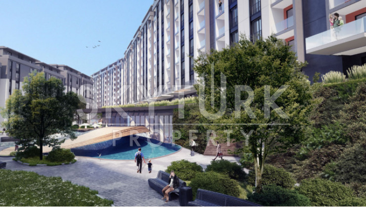 Комфортабельный жилой комплекс в районе Эйюп, Стамбул - Ракурс 3