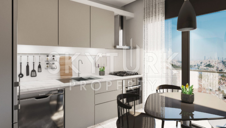 Comfortable residential complex in Eyup area, Istanbul - Ракурс 21