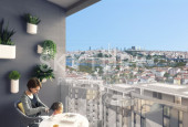 Комфортабельный жилой комплекс в районе Эйюп, Стамбул - Ракурс 32