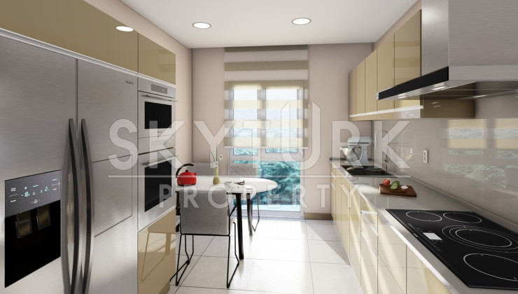 Comfortable residential complex in Eyup area, Istanbul - Ракурс 17
