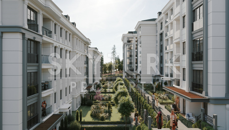 Многоквартирный жилой комплекс в районе Бююкчекмедже, Стамбул - Ракурс 6