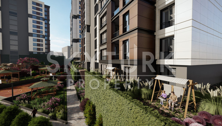 Modern residential complex in Basin Express, Istanbul - Ракурс 6