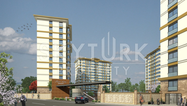 Комфортный жилой комплекс в районе Санджактепе, Стамбул - Ракурс 7