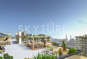 Комфортный жилой комплекс в районе Санджактепе, Стамбул - Ракурс 9