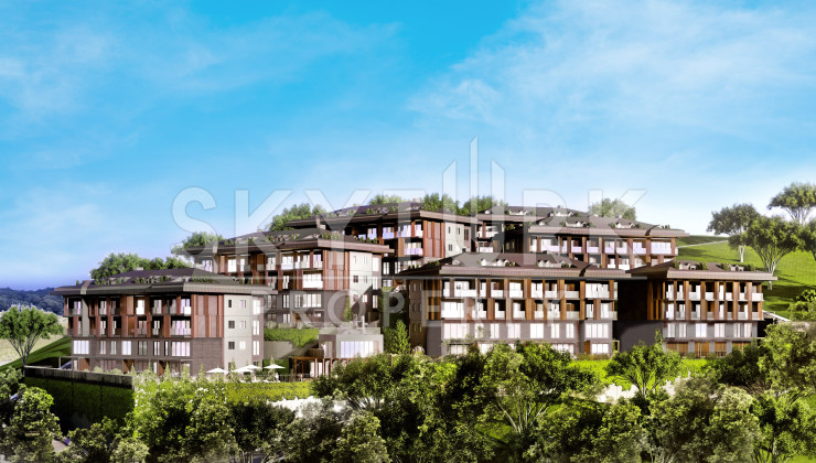 Comfortable residential complex in Sariyer, Istanbul - Ракурс 1