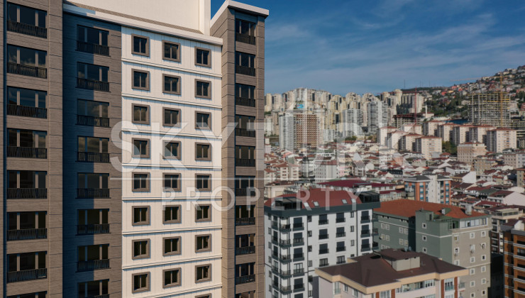 Многоэтажный жилой комплекс в районе Малтепе, Стамбул - Ракурс 1