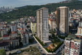 Многоэтажный жилой комплекс в районе Малтепе, Стамбул - Ракурс 4