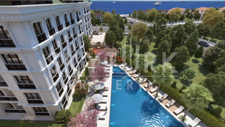 Seafront residential complex in Buyukcekmece, Istanbul - Ракурс 14