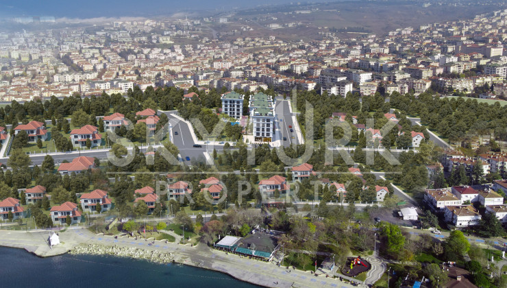 Seafront residential complex in Buyukcekmece, Istanbul - Ракурс 25