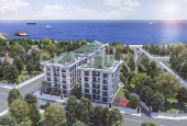 Жилой комплекс на берегу моря в районе Бююкчекмедже, Стамбул - Ракурс 26
