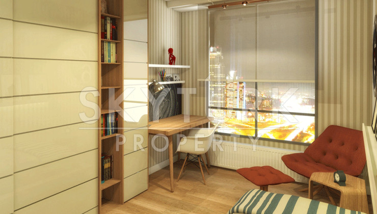 Комфортабельный жилой комплекс в районе Кадыкёй, Стамбул - Ракурс 31