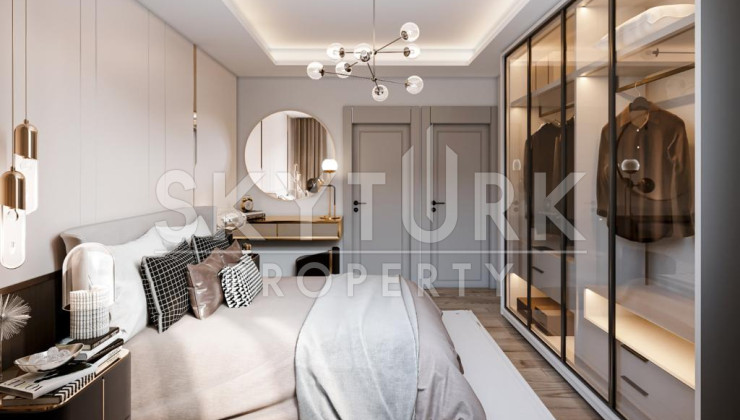 Cozy residential complex in Kucukcekmece, Istanbul - Ракурс 6