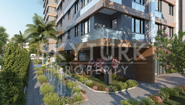 Cozy residential complex in Kucukcekmece, Istanbul - Ракурс 15