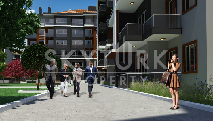 Уютный жилой комплекс в районе Силиври, Стамбул - Ракурс 7