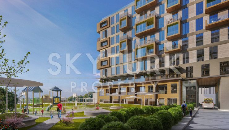 Elite residential complex in Avcılar district, Istanbul - Ракурс 12