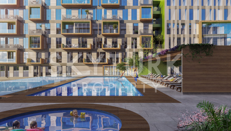 Elite residential complex in Avcılar district, Istanbul - Ракурс 17